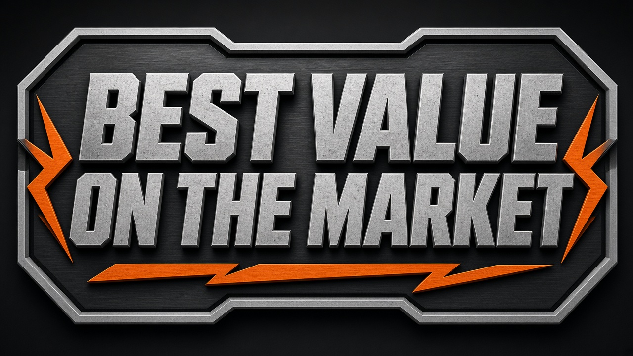 Best value on the market
