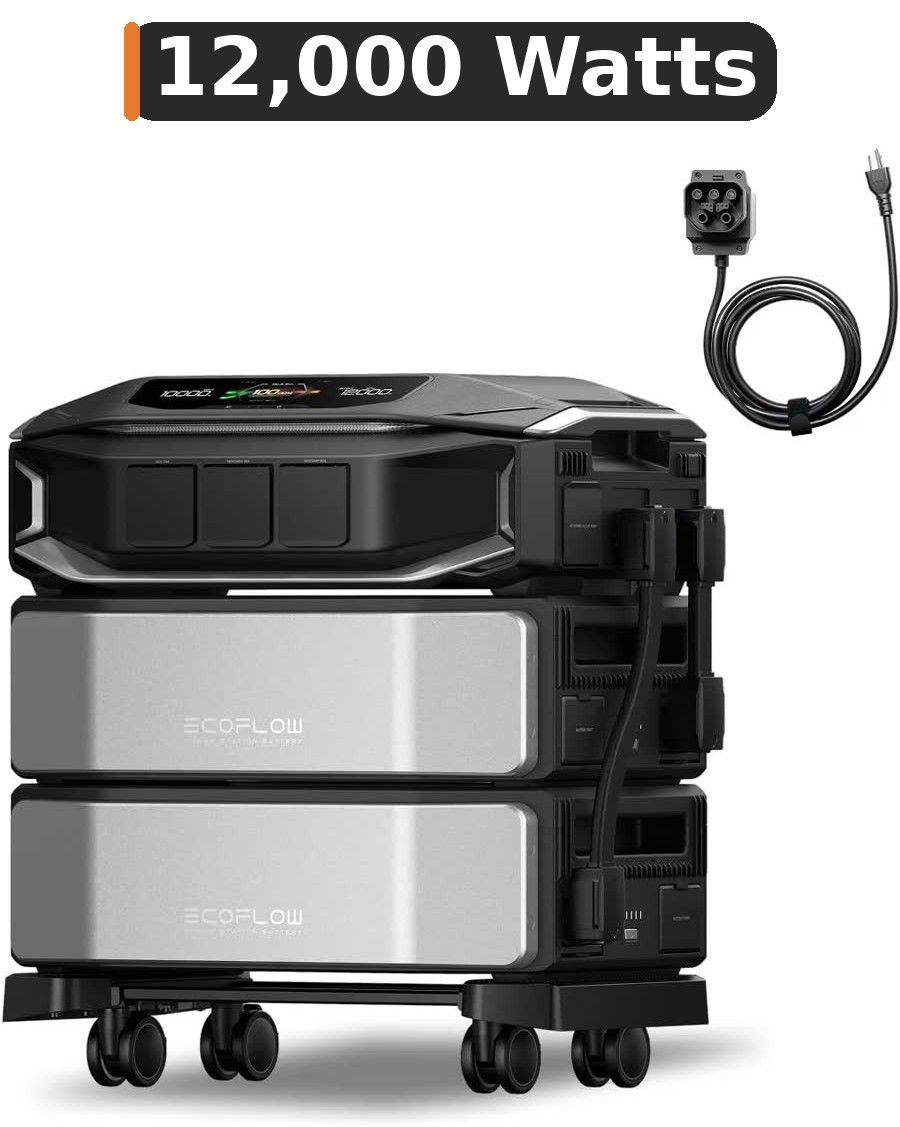 EcoFlow DELTA Pro Ultra X modular inverter and battery stack